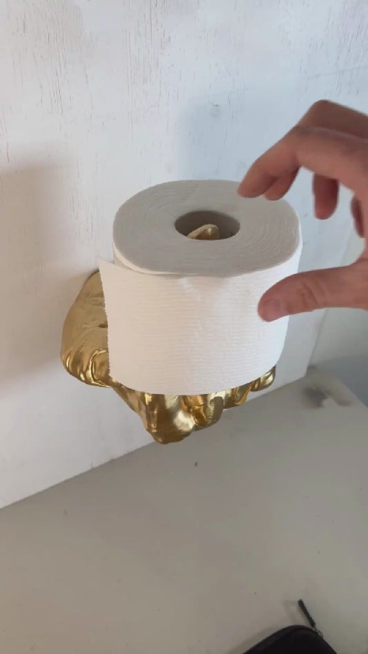 Middle Finger Toilet Paper Holder