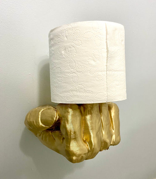 Middle Finger Toilet Paper Holder